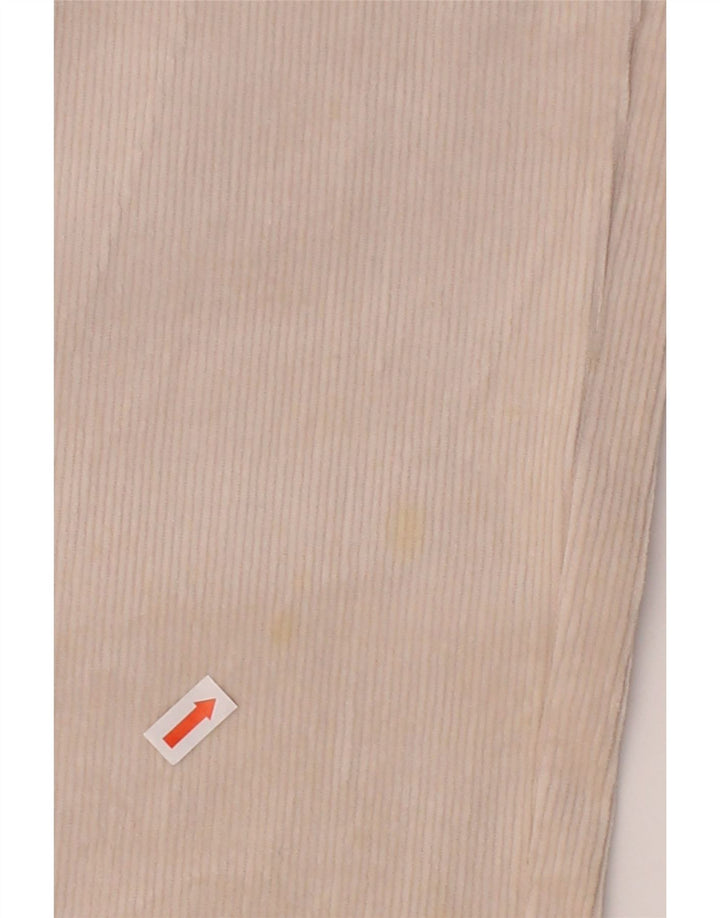 SERGIO TACCHINI Mens Straight Corduroy Trousers W40 L35 Beige Cotton Vintage Sergio Tacchini and Second-Hand Sergio Tacchini from Messina Hembry 