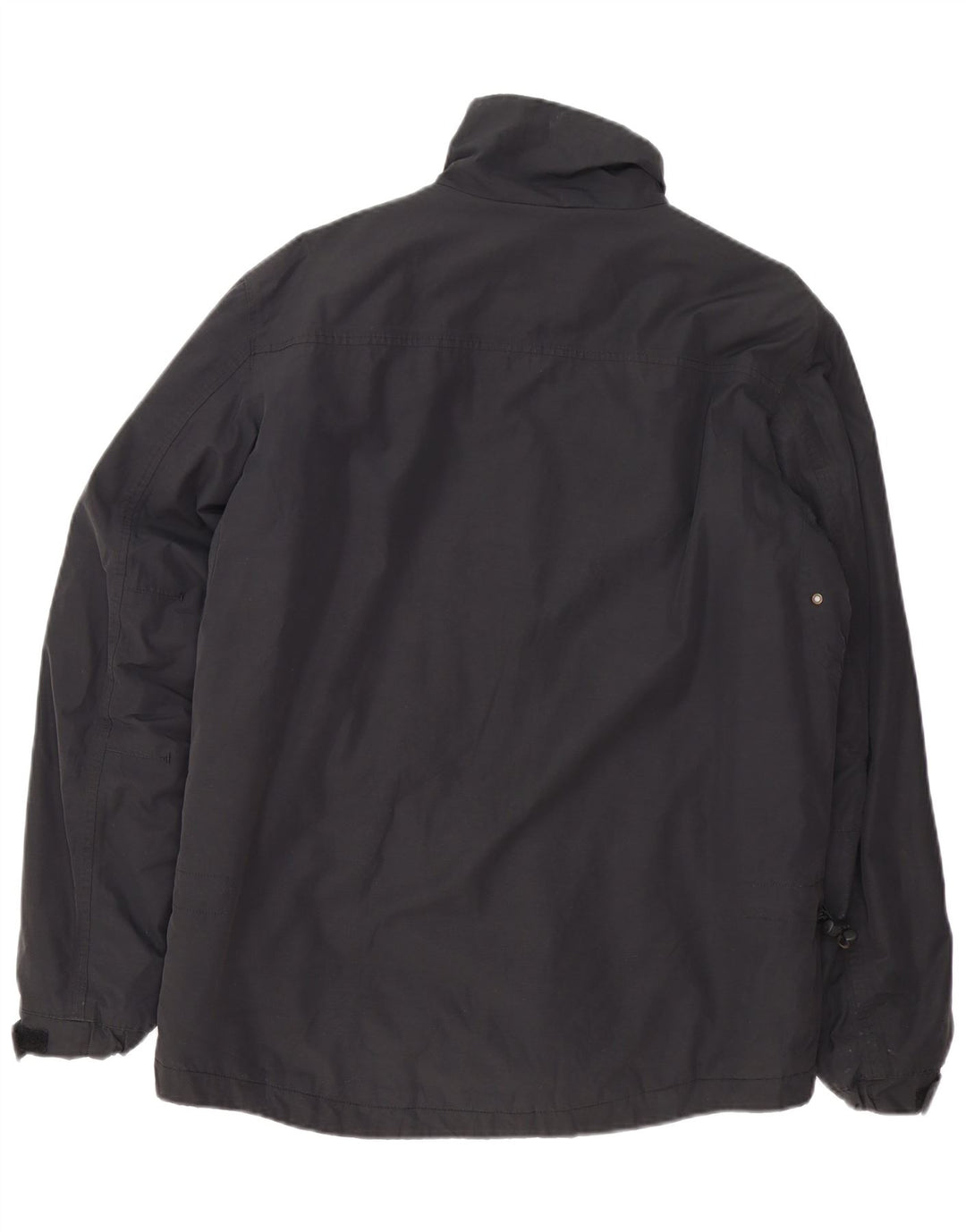 Jaqueta corta-vento masculina Napapijri UK 40 grande algodão preto