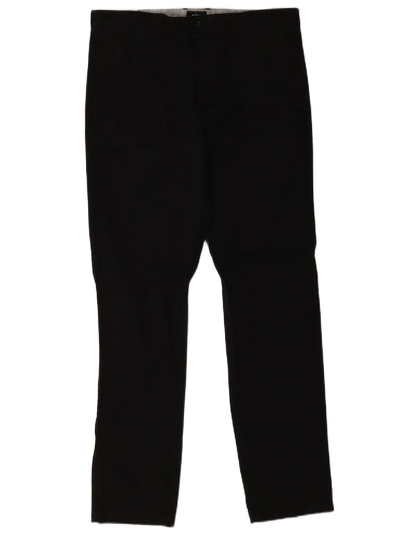 Calça Chino Slim Masculina Hugo Boss W32 L32 Algodão Preto