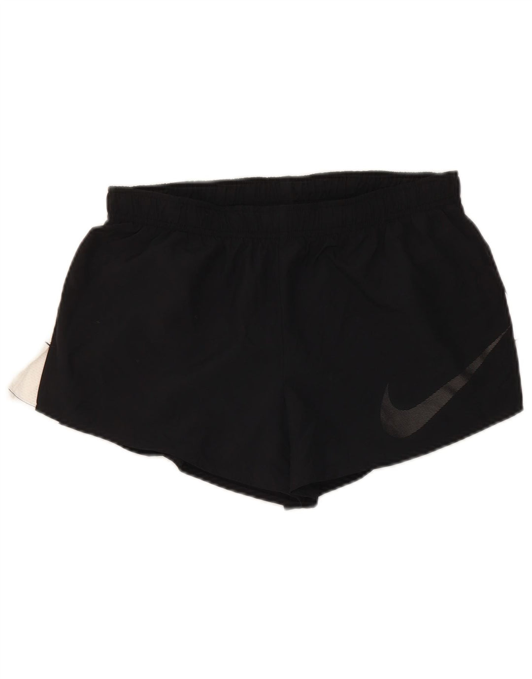 Shorts esportivos femininos Nike UK 14 médio preto poliéster esportivo