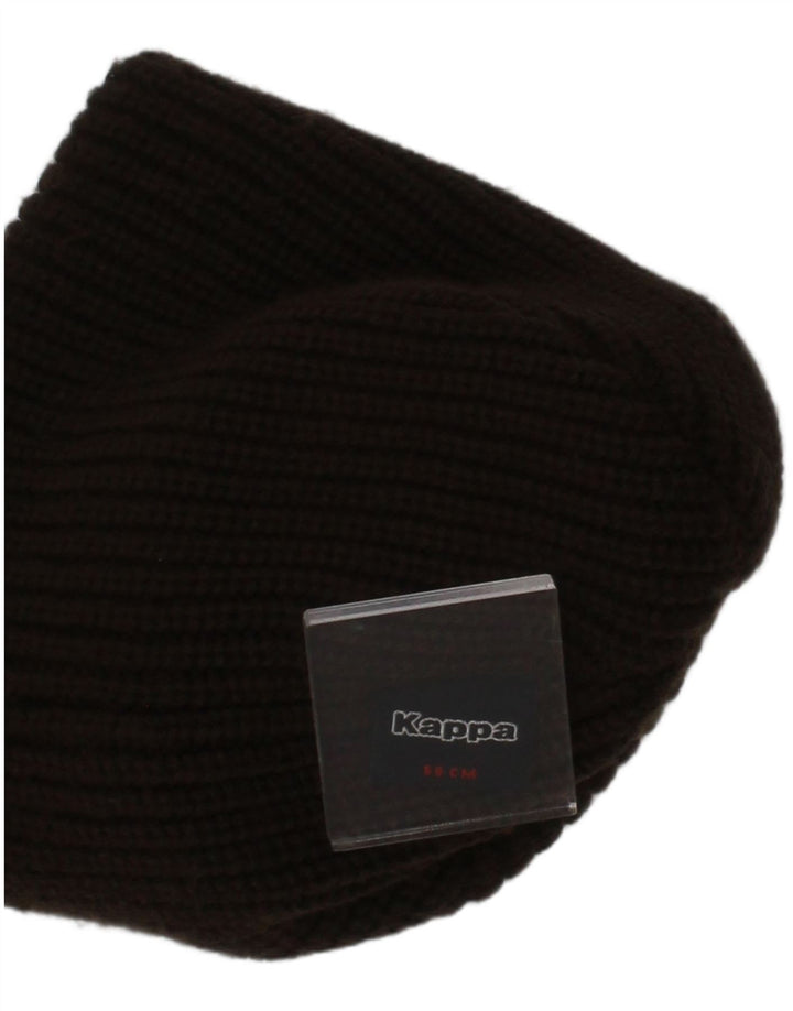 Gorro masculino Kappa em malha grande acrílico preto