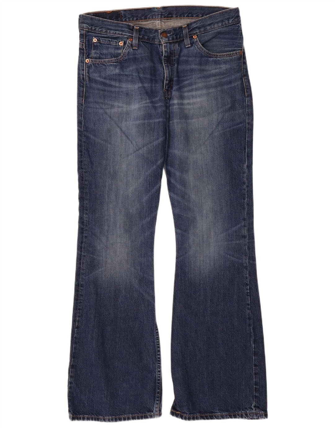 Jeans Levi's 516 Bootcut W34 L33 Azul Algodão