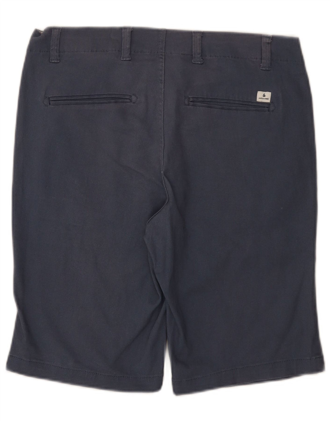 Shorts Chino masculino Jack & Jones médio W32 algodão azul marinho