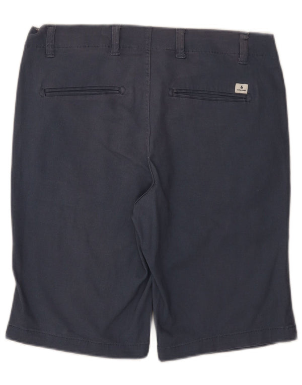 Shorts Chino masculino Jack & Jones médio W32 algodão azul marinho
