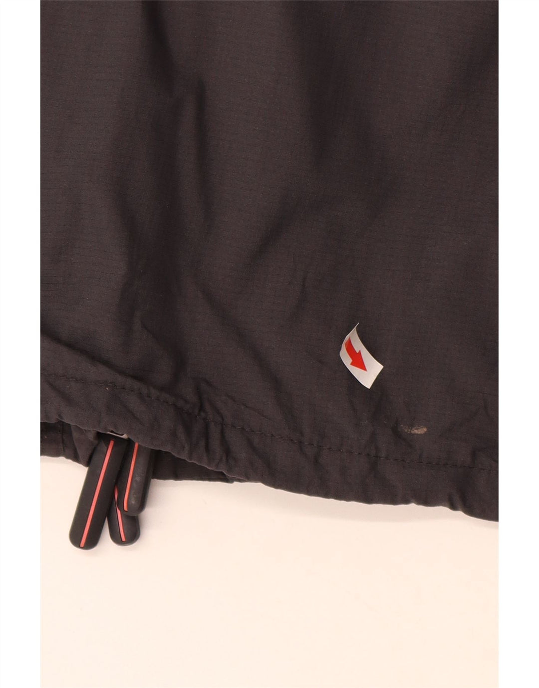 Jaqueta corta-vento feminina Superdry UK 14 nylon cinza médio