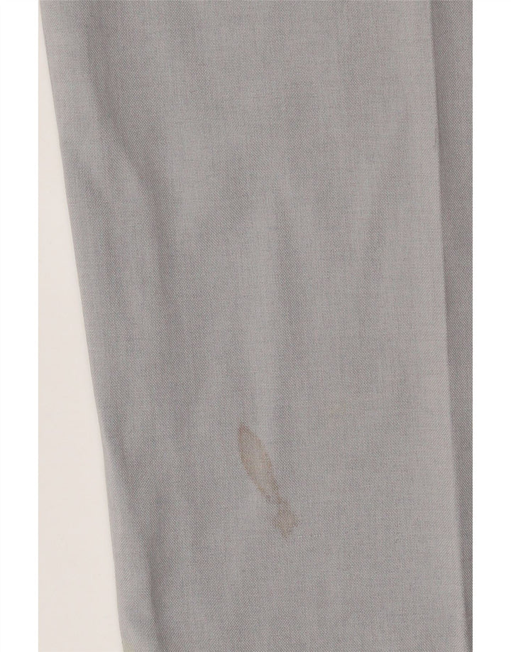 Farah Calça Chino Masculina Reta W42 L29 Poliéster Cinza