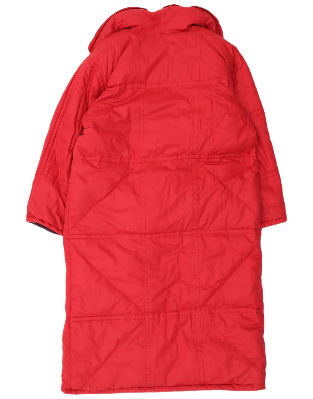 HEAD Casaco feminino superdimensionado reversível acolchoado IT 48 XL algodão vermelho
