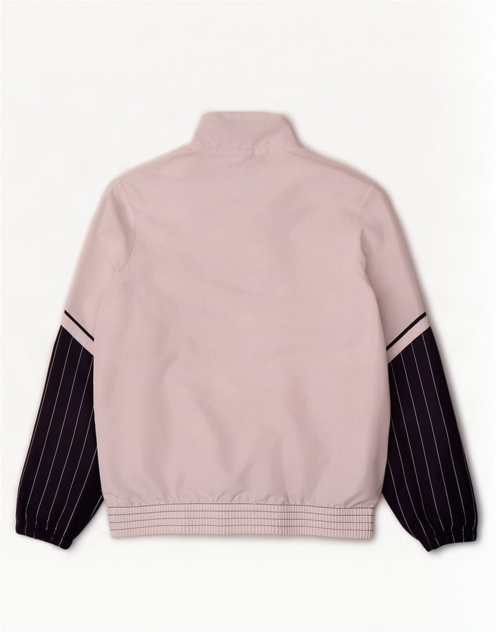Sergio Tacchini Jaqueta masculina de agasalho médio branco colorblock
