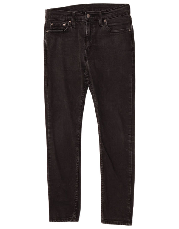 Levi's Masculino 510 Skinny Jeans W30 L30 Algodão Preto