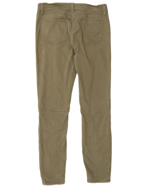 J. Crew Womens Skinny Chino Trousers W26 L26 Green Cotton
