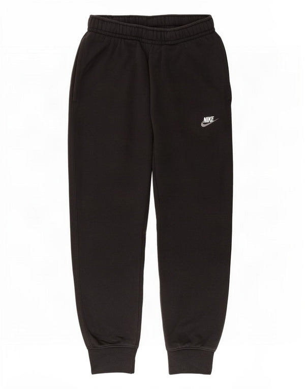 Nike Mens Treino Calças Joggers Pequeno Algodão Preto