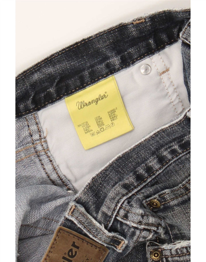 Wrangler Mens Bootcut Jeans W32 L27 Azul Algodão