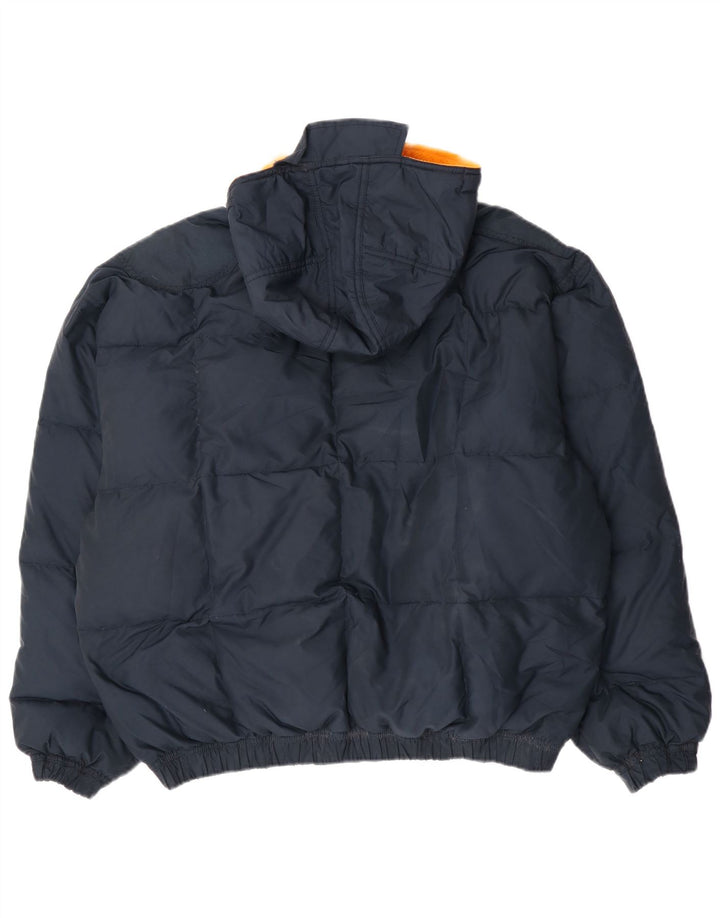 Jaqueta de esqui com capuz masculina Nordica IT 52 XL azul marinho poliéster