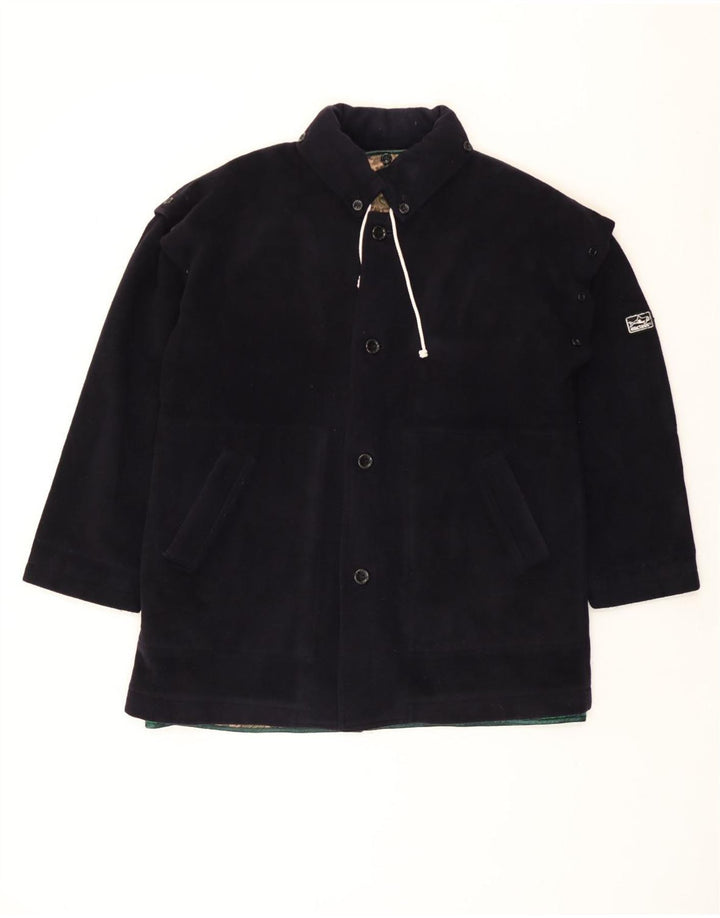 Jaqueta corta-vento masculina Orcinus IT 50 grande lã azul marinho