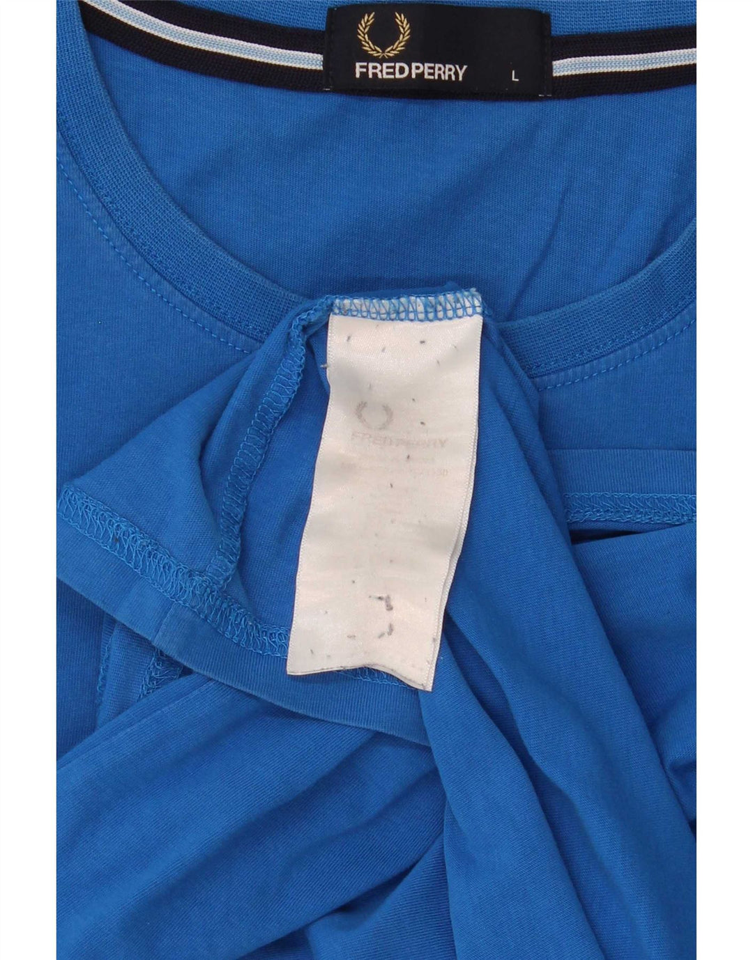 Camiseta masculina Fred Perry grande azul