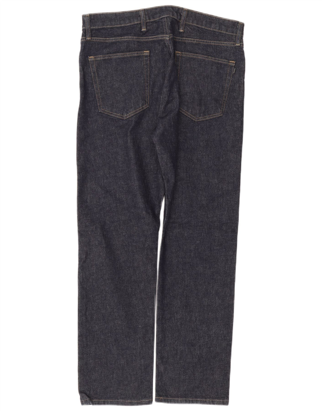 Dockers Mens Slim Jeans W34 L32 Azul Marinho Algodão