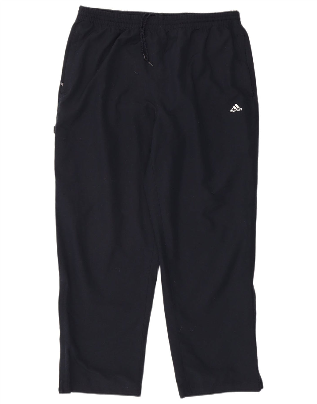 Calça de treino masculina Adidas 2XL poliéster azul marinho