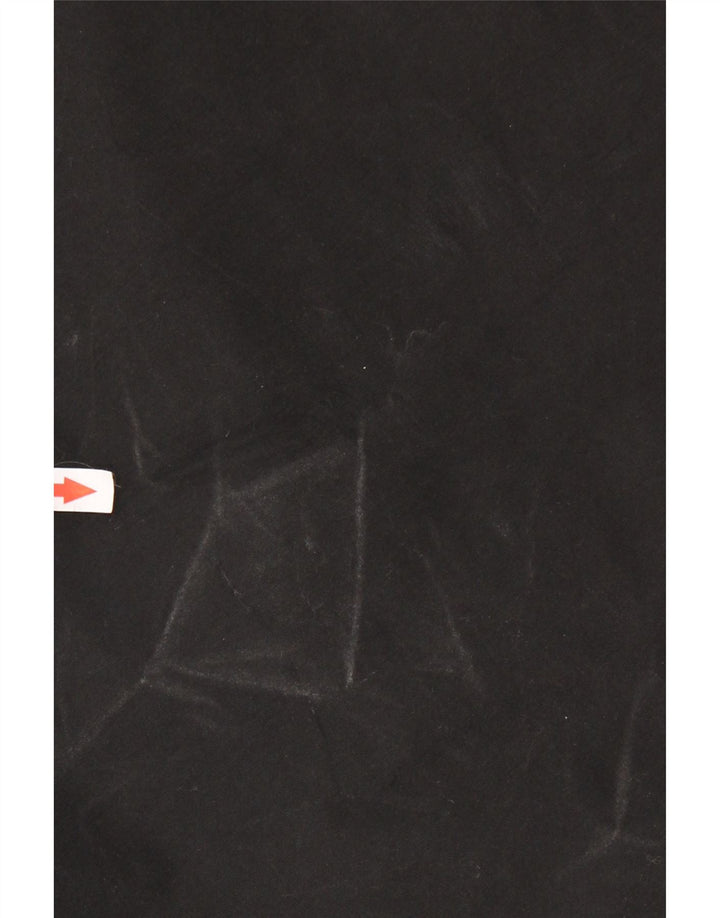 Jaqueta corta-vento masculina Levi's com capuz UK 38 poliéster preto médio