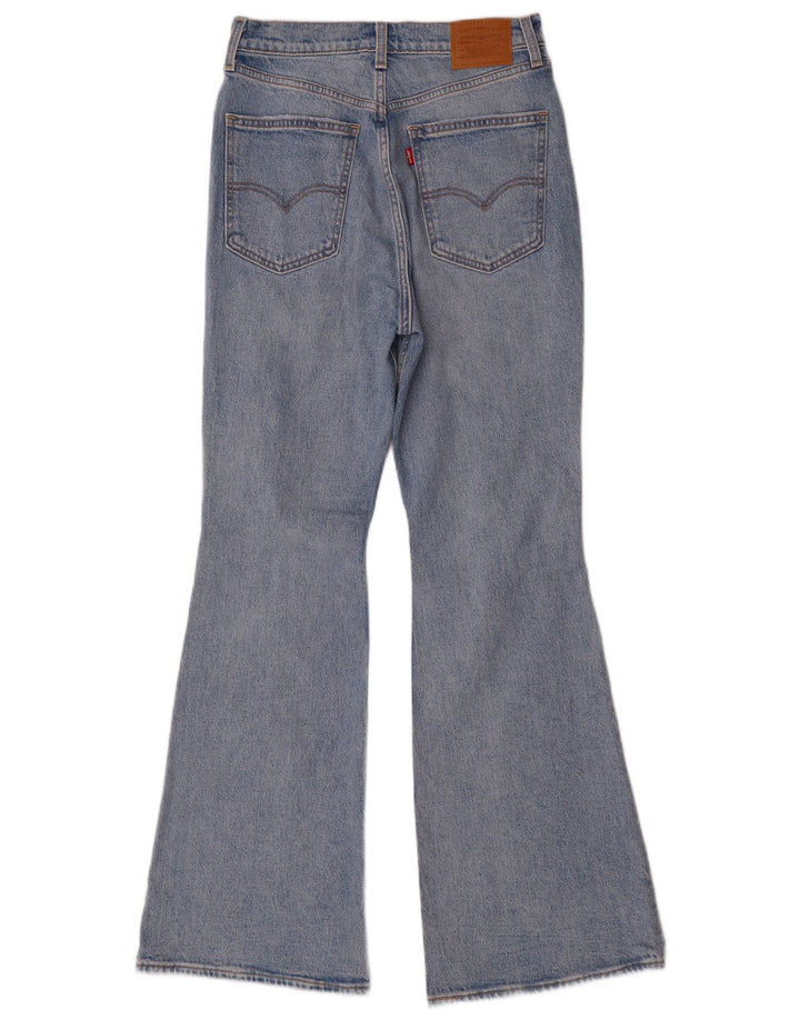 Calça jeans feminina Levi's com cintura alta e cintura alta W29 L32 algodão azul