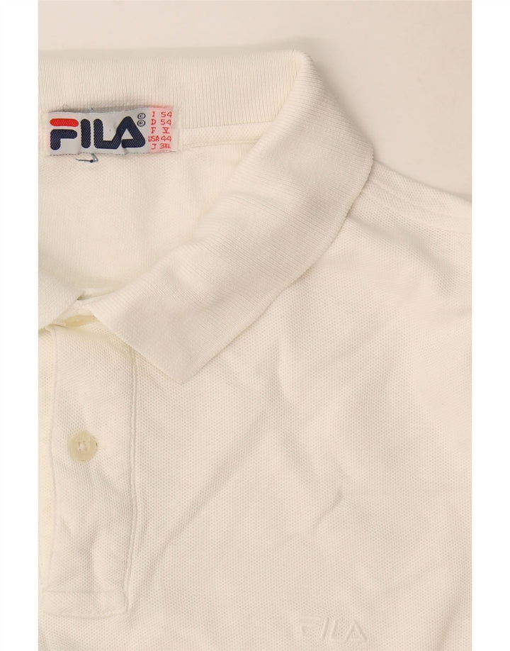 Polo Masculino Fila IT 54 XL Branco