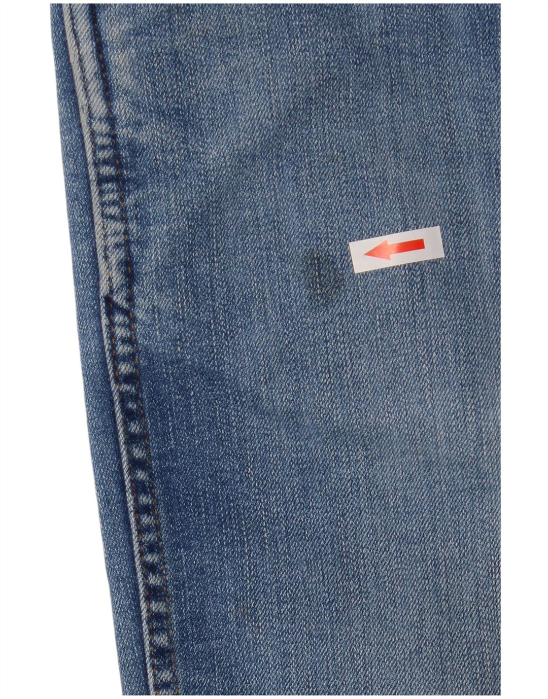 Wrangler Masculino Texas Stretch Straight Jeans W36 L30 Azul Algodão