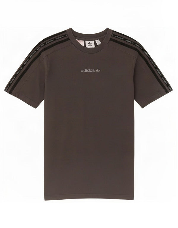 Camiseta Adidas Menino Graphic Top 13-14 Anos Cinza Algodão