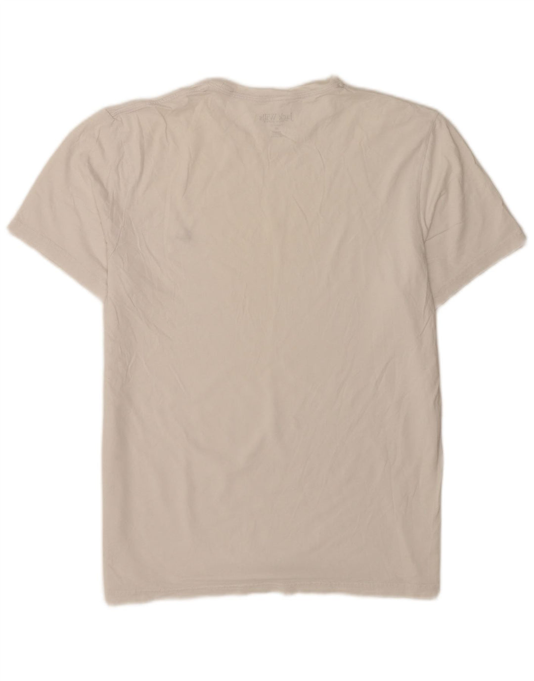 Jack Wills Mens Classic Fit Camiseta Top XL Branco