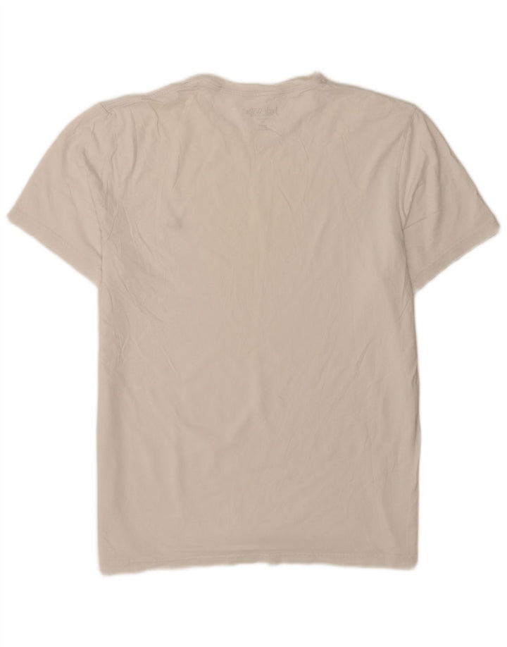 Jack Wills Mens Classic Fit Camiseta Top XL Branco
