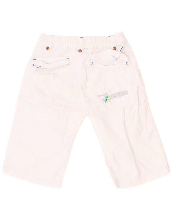 Diesel Baby Boys Calça cargo reta gráfica 3-6 meses W20 L9 Branco