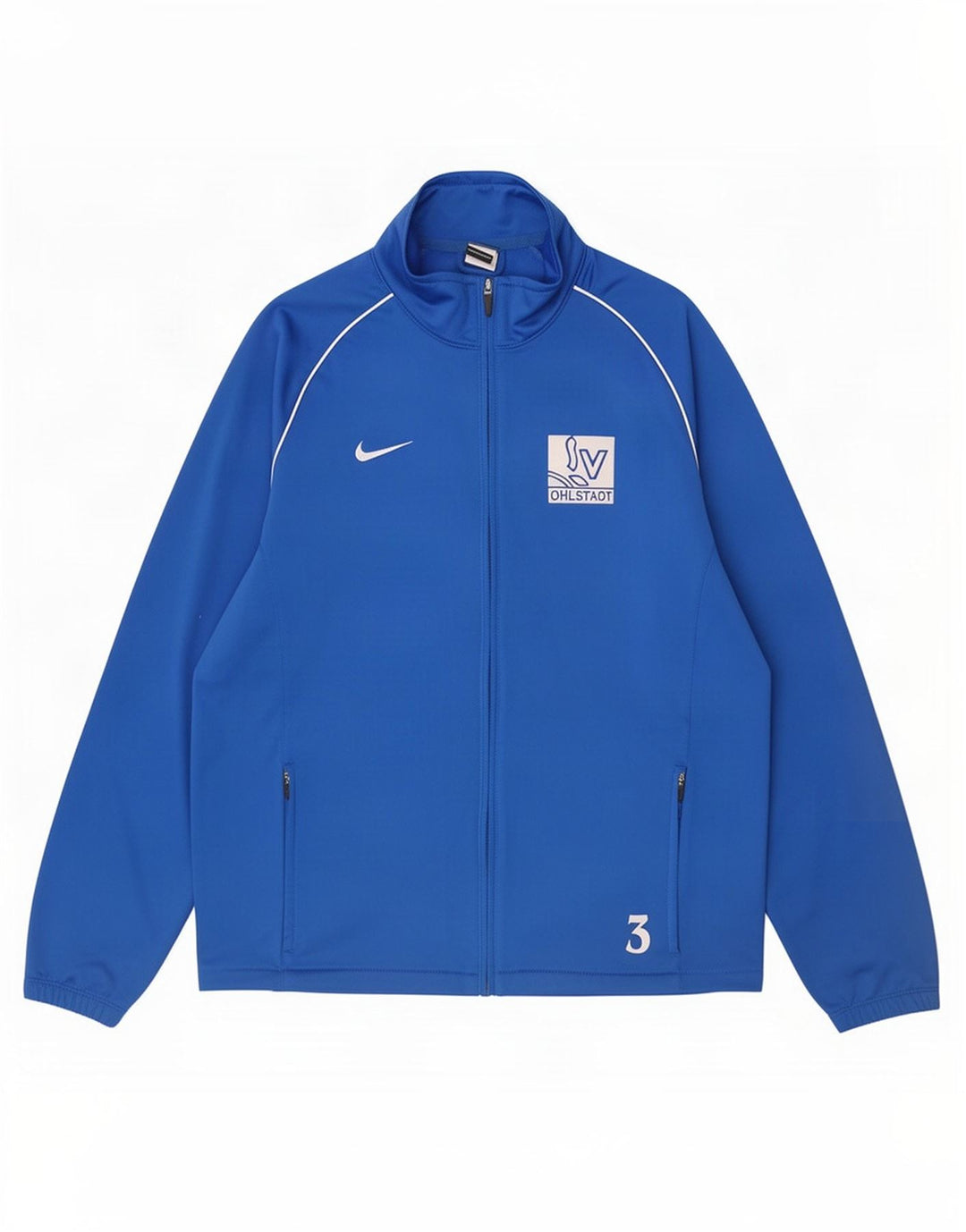 Nike Mens Tracksuit Top Jacket XL Azul Poliéster