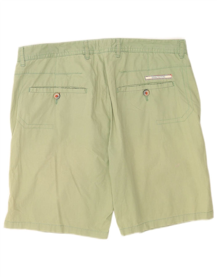 Zara Mens Chino Shorts EU 40 Médio W31 Verde