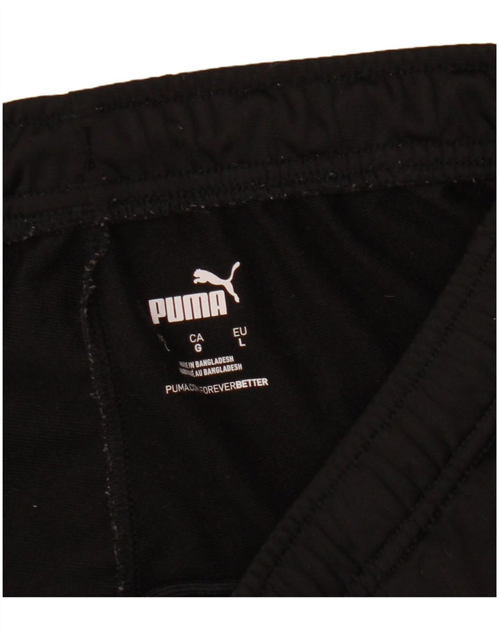 Calça de treino masculina PUMA grande preta