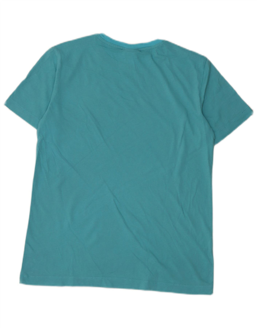 Camiseta gráfica masculina Champion azul médio