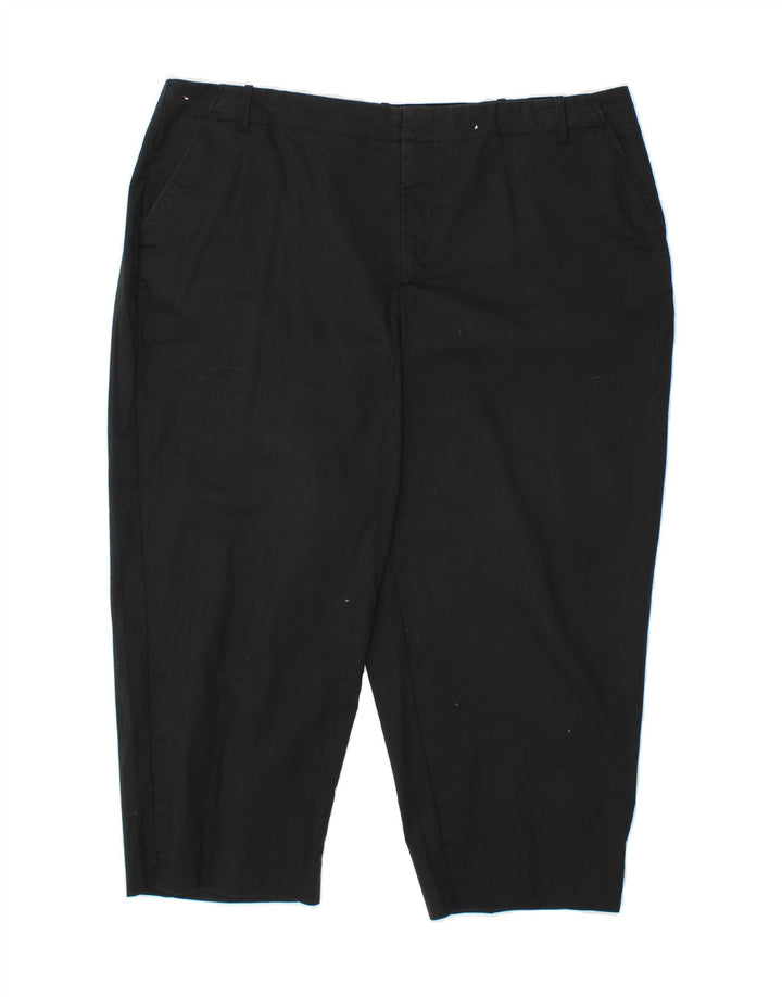 MOSSIMO Womens Slim Capri Trousers W40 L23 Black Cotton Vintage Mossimo and Second-Hand Mossimo from Messina Hembry 
