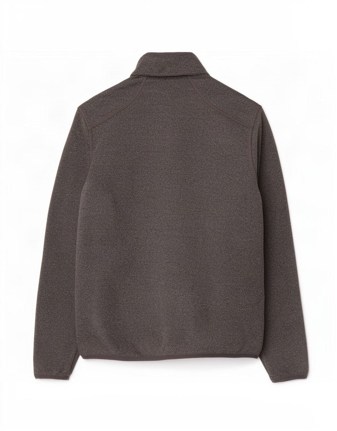 Calvin Klein Masculino Golf Zip Neck Pulôver Treino Top Pequeno Cinza Salpicado