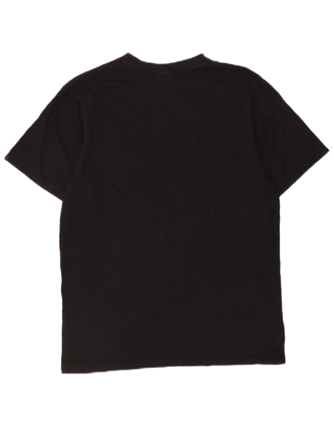 Ellesse Camiseta masculina gráfica Top médio algodão preto