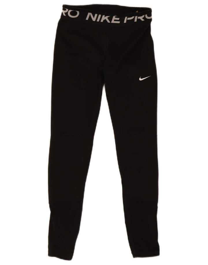 Leggings Nike Dri Fit Graphic UK 14 Grande Poliéster Preto