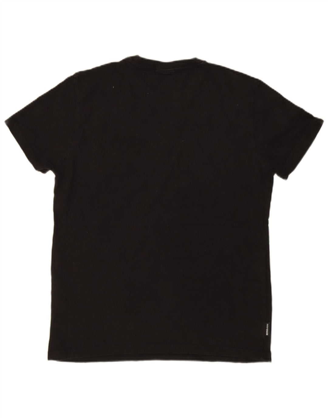 Camiseta masculina Superdry grande poliéster preto