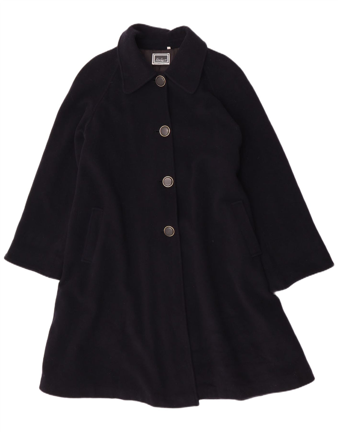 Sobretudo feminino Luisa Spagnoli UK 14 médio azul marinho