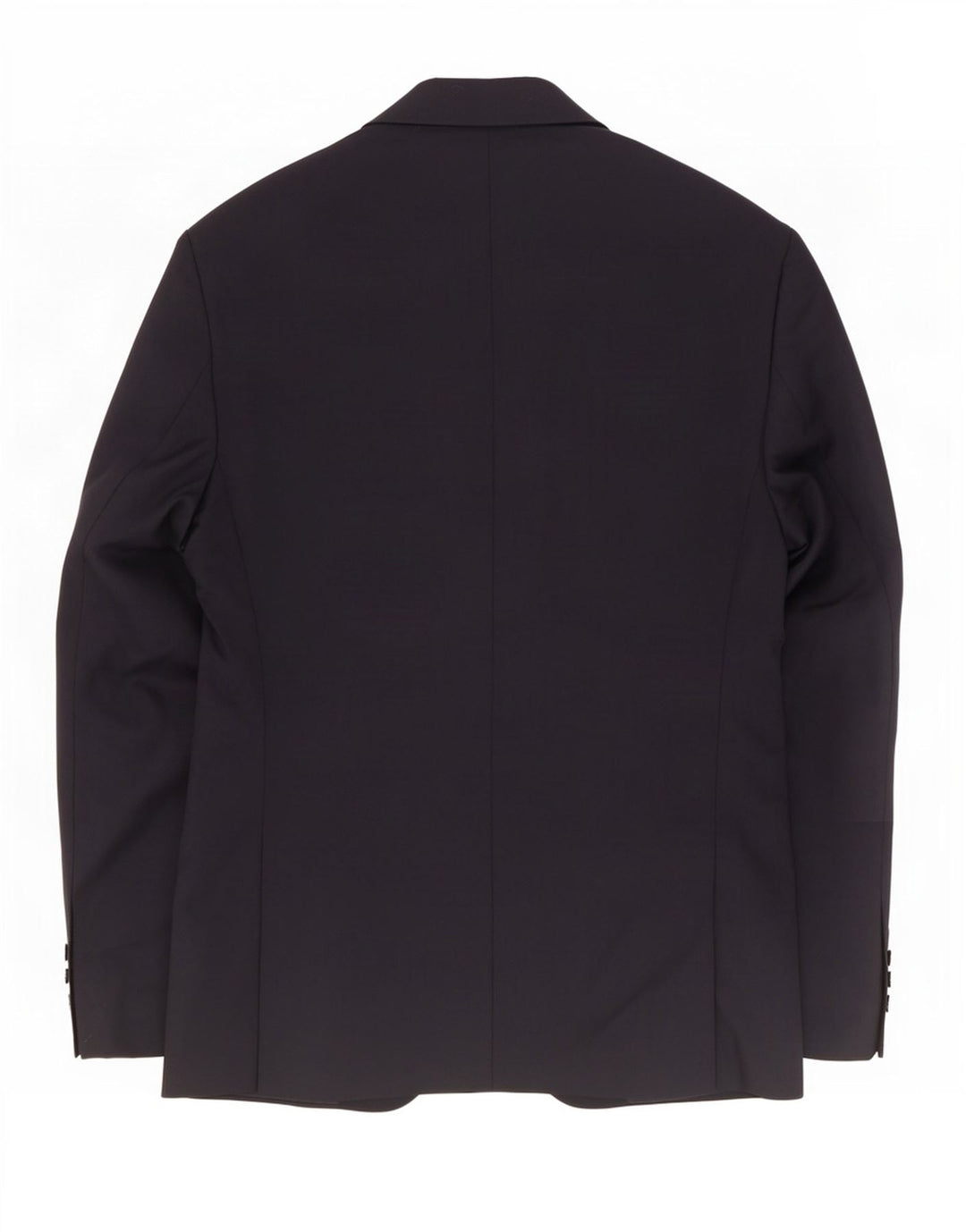 Jaqueta blazer masculina Zara Sartorial com 2 botões EU 50 poliéster azul marinho médio