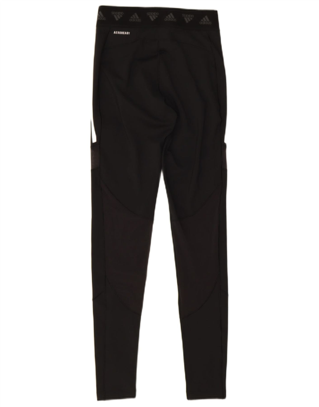 Leggings Adidas Aeroready Femininas UK 8/10 Pequenas Poliéster Preto