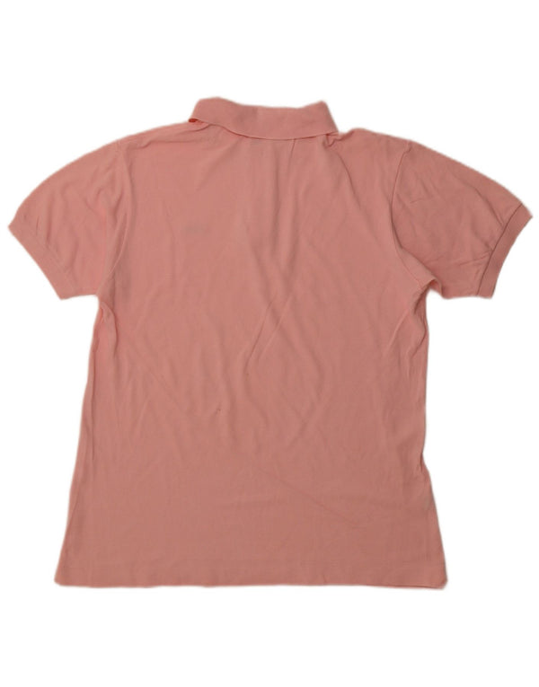 Camisa polo masculina LACOSTE tamanho 3 pequeno algodão rosa