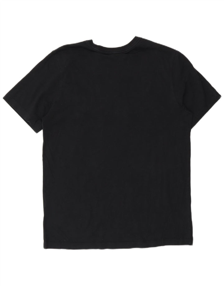 Camiseta masculina Jordan Air Graphic grande preta