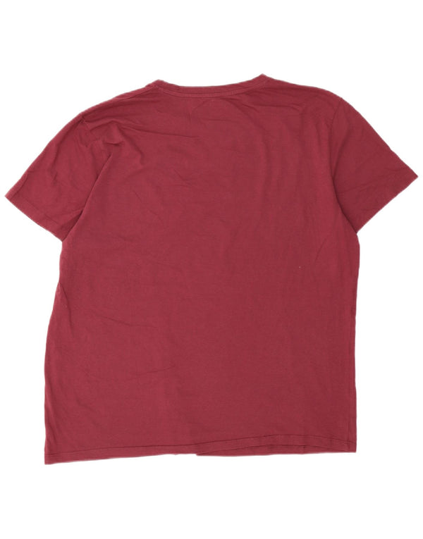 Camiseta masculina Jack & Jones Top XL Borgonha