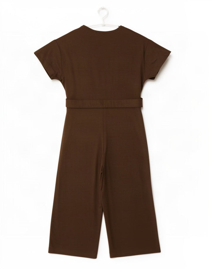Zara Womens Trafaluc Macacão Reino Unido 12 Médio Caqui