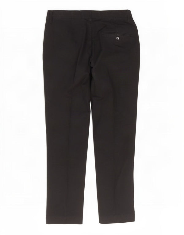 Calça masculina de terno regular Marks & Spencer W34 L31 poliéster preto