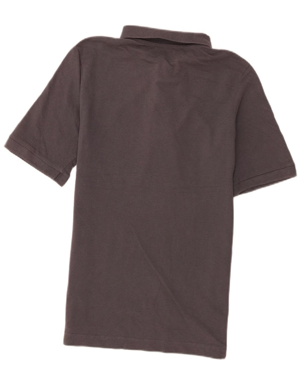 Camisa polo masculina Kappa pequena algodão cinza