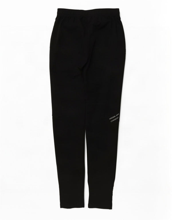 Calça de treino masculina Under Armour poliéster preto médio
