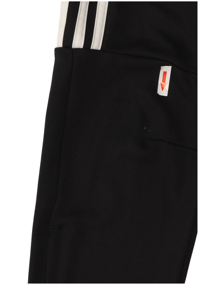 Calças de treino Adidas Boys Climalite 11-12 anos médio preto poliéster
