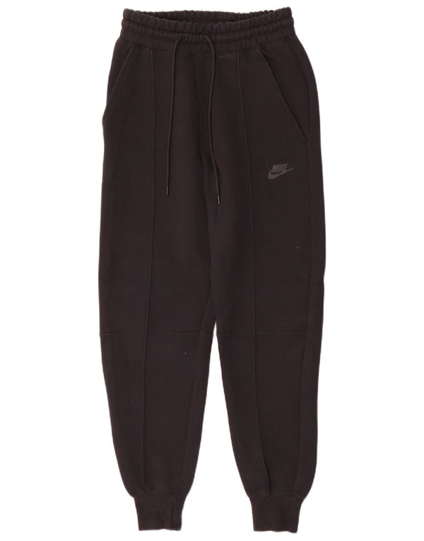 Calça de treino feminina Nike Joggers UK 6 XS algodão preto